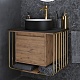 Grossman Мебель для ванной Винтаж 70 GR-4040BW веллингтон/металл золото – фотография-13